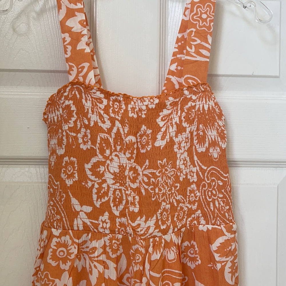 Beautiful summer jumpsuit ankle flare lengh🧡